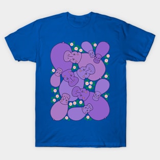 Hippo Pond - Purple T-Shirt